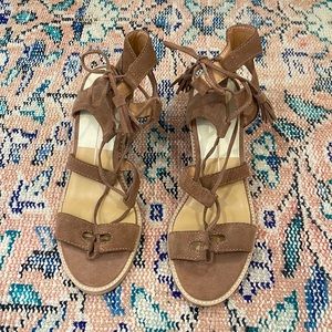 Dolce vita lace up heels